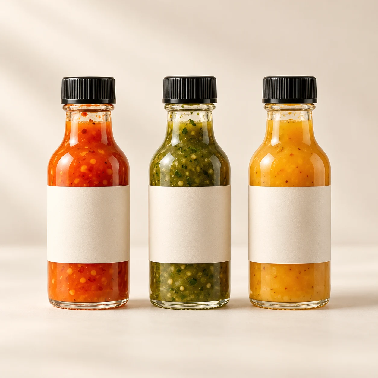 Bright tasting trio